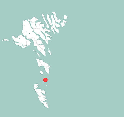 Wyspy Owcze. Położenie wyspy Stora Dimun Stora Dimun jest jedną z najmniejszych w archipelagu Wysp Owczych